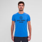 Vêtements BIDI BADU BIDI BADU Spike Logo Chill T-shirt Hommes-Bleu