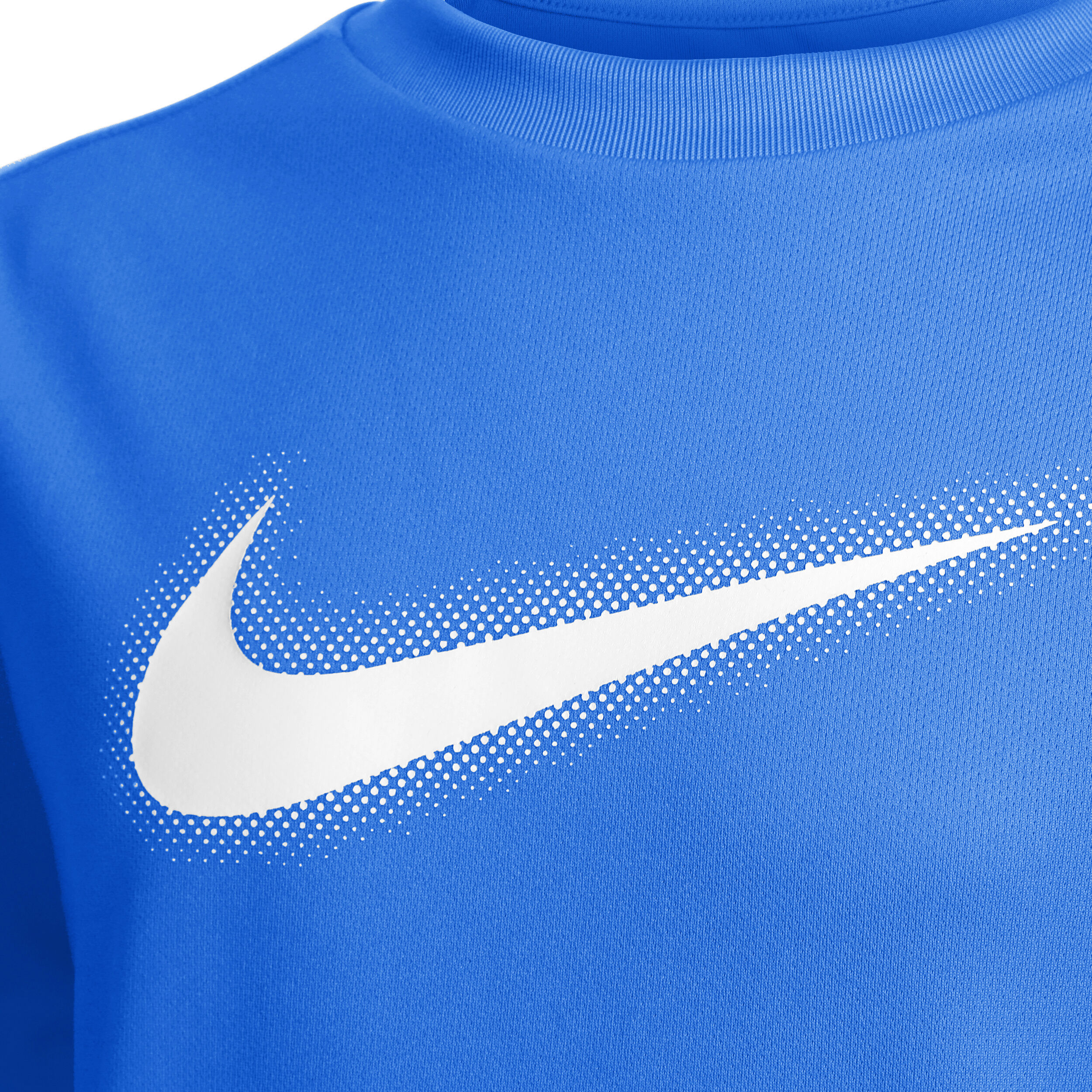 Buy Nike Dri Fit Graphic T shirt Gar ons Bleu Blanc online