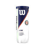 Balles de tennis Wilson Wilson Roland Garros All Court Tube De 3