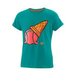 Vêtements De Tennis Wilson Inverted Cone Tech Tee Girls