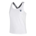 Vêtements de tennis Quiet Please Quiet Please Serve & Volley Débardeur tank top Femmes-blanc