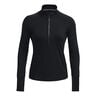 Qualifier Run Half-Zip Haut Manches Longues Femmes-Noir