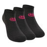 Leana No Show Tech Chaussettes De Sport Pack De 3 Femmes-Noir,Pink