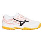 Chaussures de tennis Mizuno Mizuno Break Shot 5 Chaussure Terre Battue Hommes-Blanc,Corail