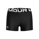 V&ecirc;tements Under Armour Under Armour Heatgear Authentics Shorty Short Avec Poche-balles Femmes-Noir