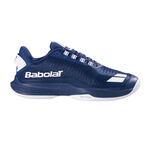 Chaussures de tennis Babolat Babolat Jet Tere 3 Premium Chaussures toutes surfaces Hommes - bleu fonc&eacute;, blanc