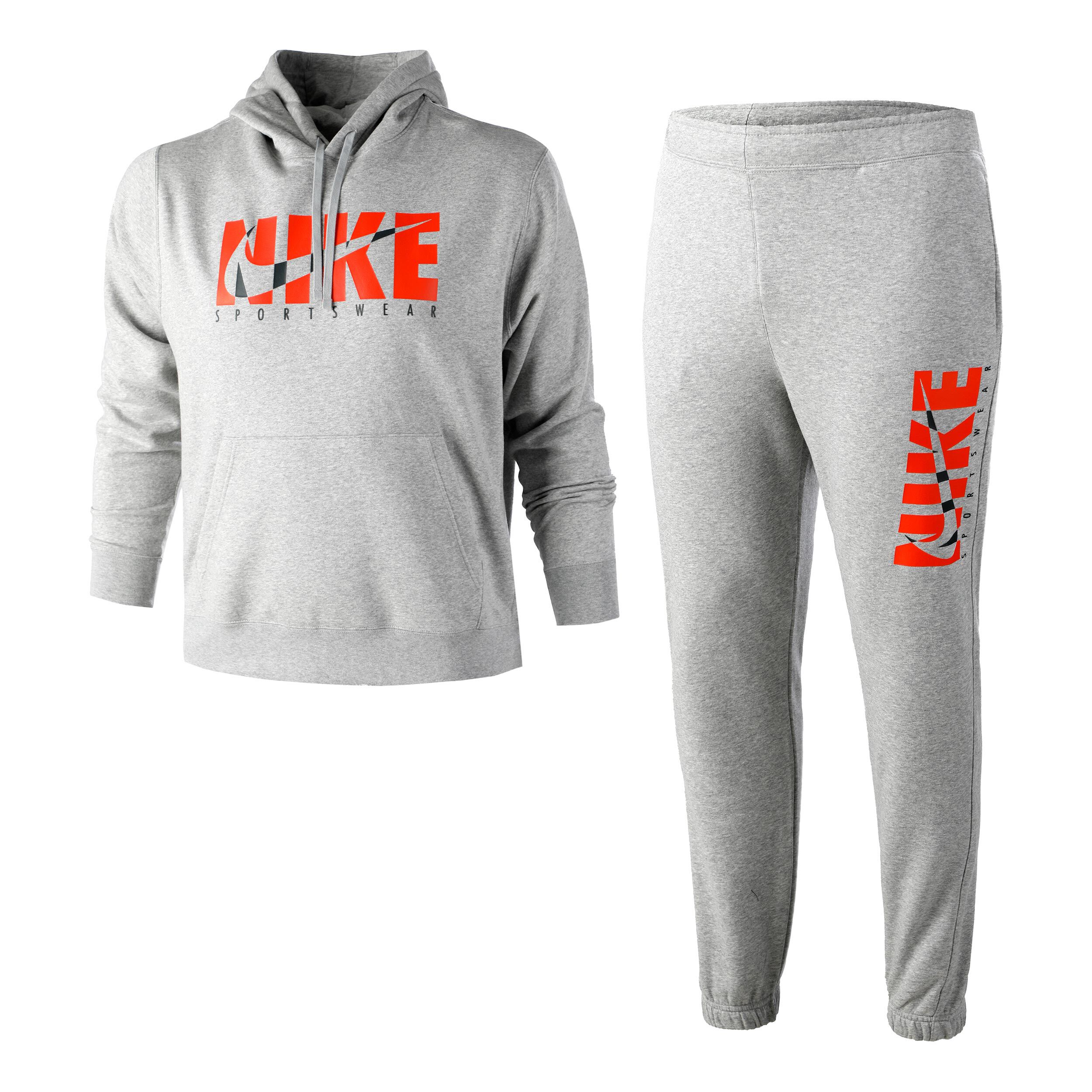 Survetement nike gris orange outlet