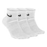 Everyday Cush Ankle Chaussettes De Sport Pack De 3-Blanc,Noir