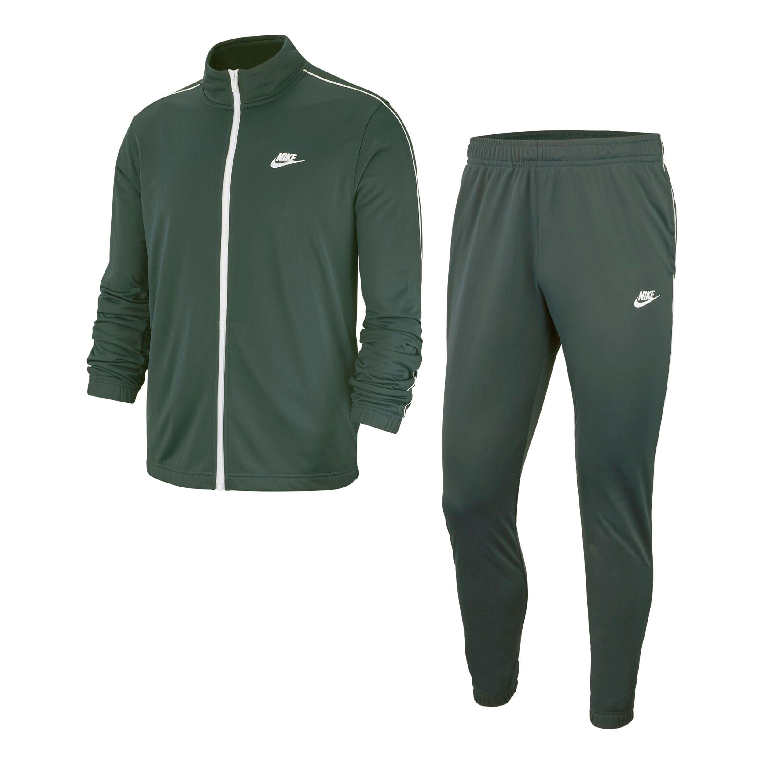 Buy Nike Sportswear Basic Survetement Hommes Vert Fonce Blanc online Tennis Point BE