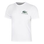 Vêtements Lacoste Lacoste Urban Print T-shirt Hommes-Blanc