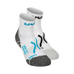 V&ecirc;tements UYN UYN Super Fast Chaussettes De Running Pack De 2 Unit&eacute;s Femmes-Blanc,Turquoise