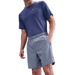 Vêtements Nike Nike Challenger 7in Brief-Lined Short De Running Hommes-Bleu Gris, Argent
