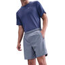 Challenger 7in Brief-Lined Short De Running Hommes-Bleu Gris, Argent