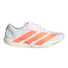 adizero Adios 9 Chaussure de comp&eacute;tition Femmes-blanc, orange