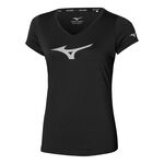 Vêtements Mizuno Mizuno Core RB Maillot De Course Femmes-Noir