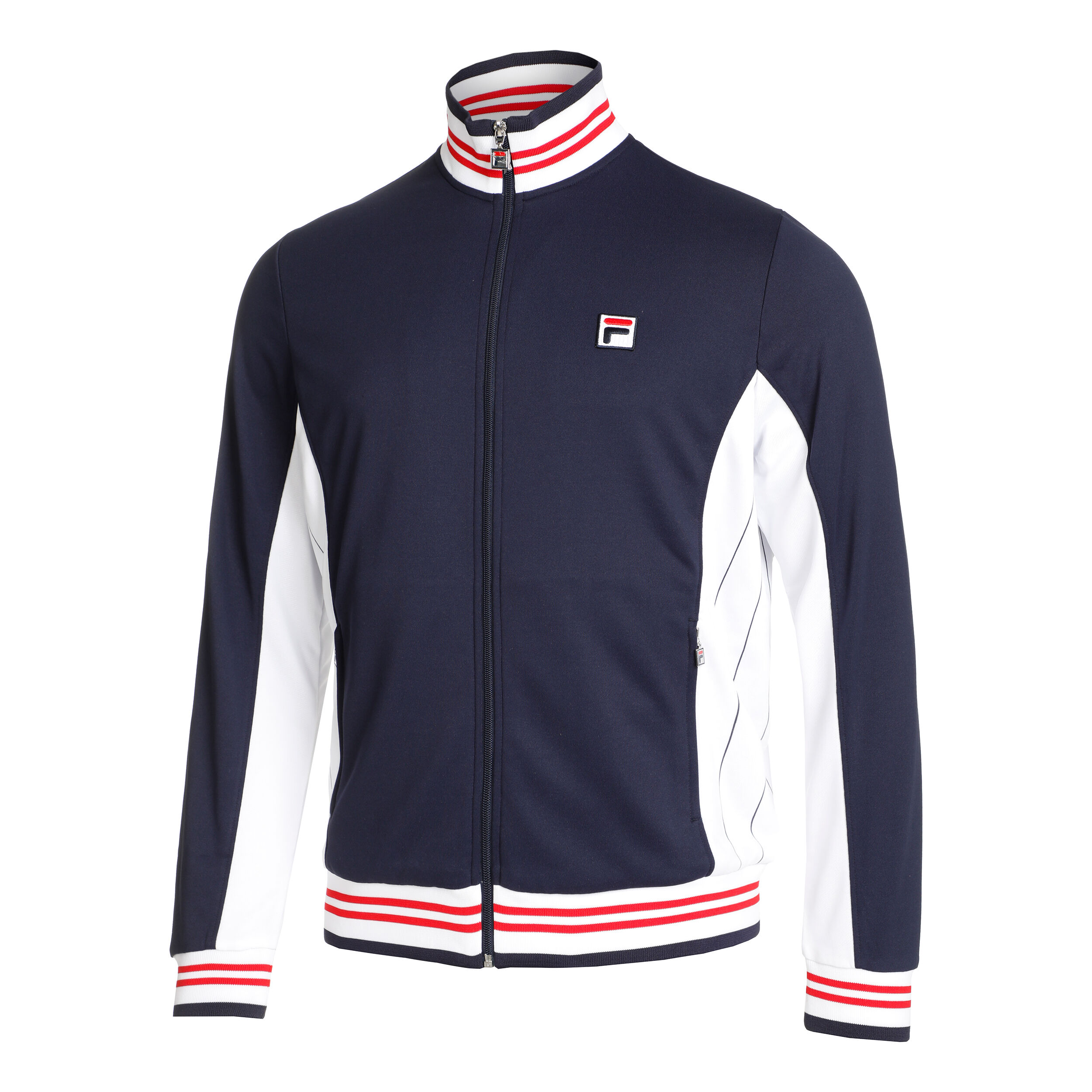 Buy Fila Bjorn Veste De Survetement Hommes Bleu Fonce Multicouleur online Tennis Point BE