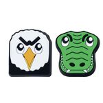 Accessoires Raquettes Gamma ZooDamp 2er Schildkröte, Löwe