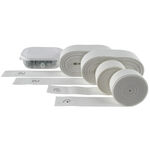 Accessoires pour entra&icirc;neurs Easy Lines Easy Lines Midcourt Set De Lignes 4 Bobines Court En Terre Battue-Blanc