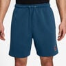 Court Dri-Fit Heritage Fleece Shorts Hommes-Bleu Gris