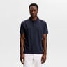 Josh  Polo Hommes-bleu fonc&eacute;