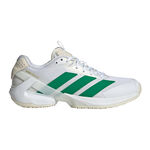 Chaussures de tennis adidas adidas Adizero Ubersonic 5 Chaussure Gazon Femmes-Blanc,Vert