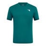 Match T-shirt Hommes-vert fonc&eacute;