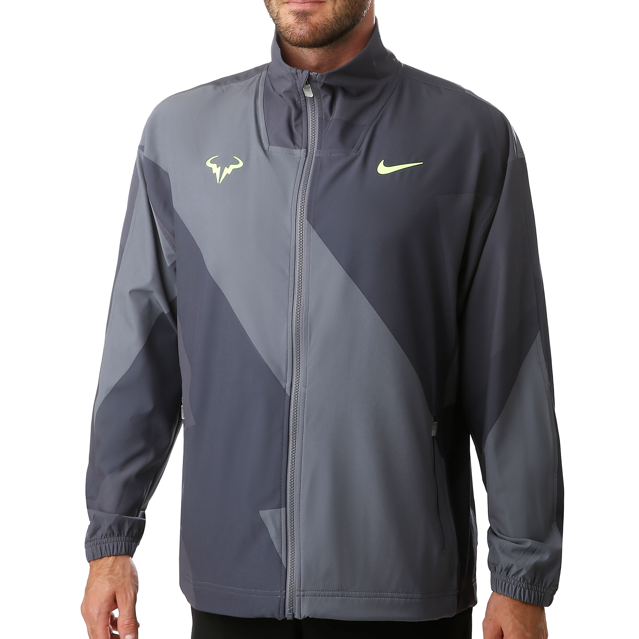 Buy Nike Rafael Nadal Veste De Survetement Hommes Gris Fonce Gris Clair online Tennis Point BE