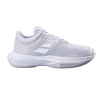 Chaussures de tennis Babolat Babolat SFX 4 Chaussures Toutes Surfaces Femmes-Gris Clair,Blanc