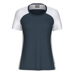 V&ecirc;tements HEAD HEAD Play Tech T-shirt Femmes-bleu fonc&eacute;