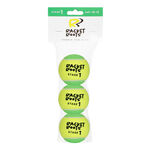 Balles de tennis Racket Roots Racket Roots RR Stage 1-3er Polybag