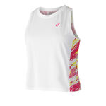 Vêtements ASICS ASICS Color Injection Débardeur Tank Top Femmes-Blanc,Pink