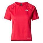 Vêtements The North Face The North Face Sunriser Maillot De Course Femmes-Rouge