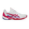Solution Speed FF 3 Chaussure Terre Battue Femmes-Blanc,Berry