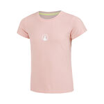 V&ecirc;tements de tennis Quiet Please Quiet Please Retriever T-shirt Filles-Vieux Rose