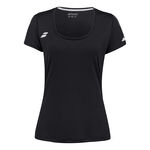 V&ecirc;tements Babolat Babolat Play Cap Sleeve T-shirt Femmes-Noir