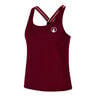 Endlessly Serve & Volley 2.0 D&eacute;bardeur Tank Top Femmes-Rouge Vin, Multicouleur
