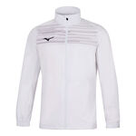 Vêtements de tennis Mizuno Mizuno Team Chiba Micro Veste de survêtement Hommes-blanc