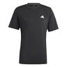 Training Essential Stretch T-shirt Hommes - noir, 