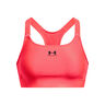 Heatgear High Soutien-gorge Sport Femmes-Corail