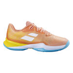 Chaussures de tennis Babolat Babolat Jet Mach 3 Chaussure Terre Battue Femmes-Abricot, Jaune