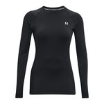 Vêtements Under Armour Under Armour Authentics Crew Haut Manches Longues Femmes-Noir