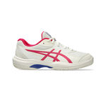Chaussures de tennis ASICS ASICS Gel-Game Chaussures Toutes Surfaces Enfants-Cr&egrave;me,Berry