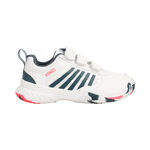 Chaussures de tennis K-Swiss K-Swiss Court Express 2 Strap Chaussures Toutes Surfaces Enfants-Blanc,Bleu Petrol