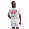 Court T-shirt Hommes-Blanc