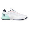Rush Pro 5 Chaussure terre battue Hommes-blanc, turquoise