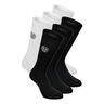 Don Carlito XXL Crew Move Chaussettes De Sport Pack De 6-Noir,Blanc