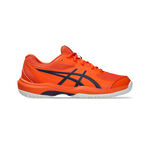 Chaussures de tennis ASICS ASICS Gel-Game Chaussures toutes surfaces Enfants - orange, bleu foncé