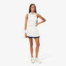 Robe Femmes - blanc, bleu foncé