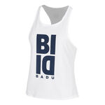 V&ecirc;tements BIDI BADU BIDI BADU Crew Logo D&eacute;bardeur Tank Top Femmes-Blanc