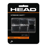 Surgrips HEAD HEAD  Xtreme Soft Pack de 3 - noir